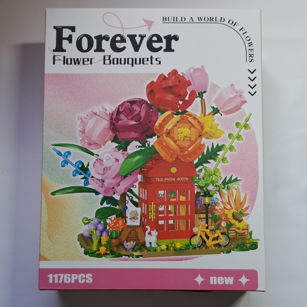 Forever 21 Flower Bouquets Building Set - Multicolor